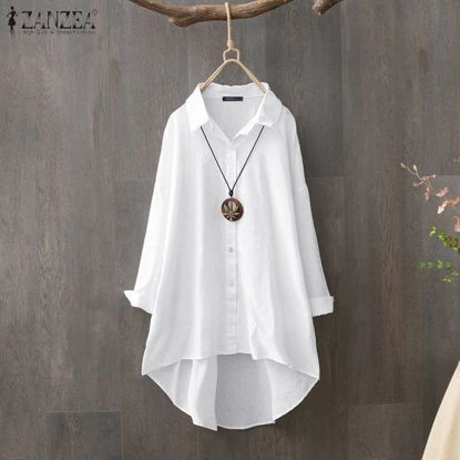 Picture of Spring  lady's New style casual white blouse