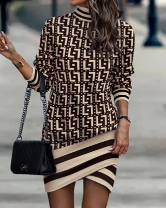 Picture of Brown pullover v shaped